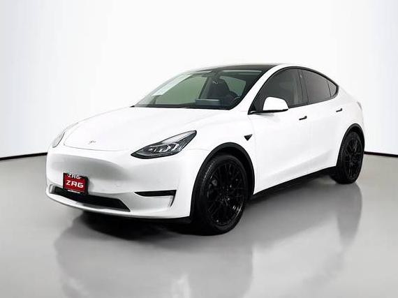TESLA MODEL Y 2021 5YJYGDEEXMF267180 image TESLA MODEL Y 2021 5YJYGDEEXMF267180 image